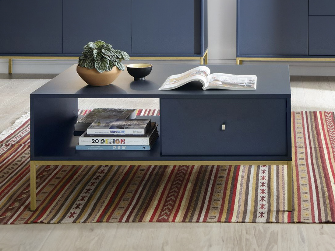 Mono Μπλε/ Χρυσό 2