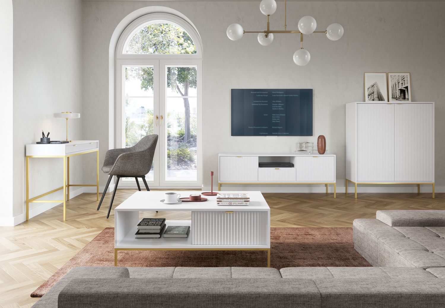 Nova Λευκό/ χρυσό 4