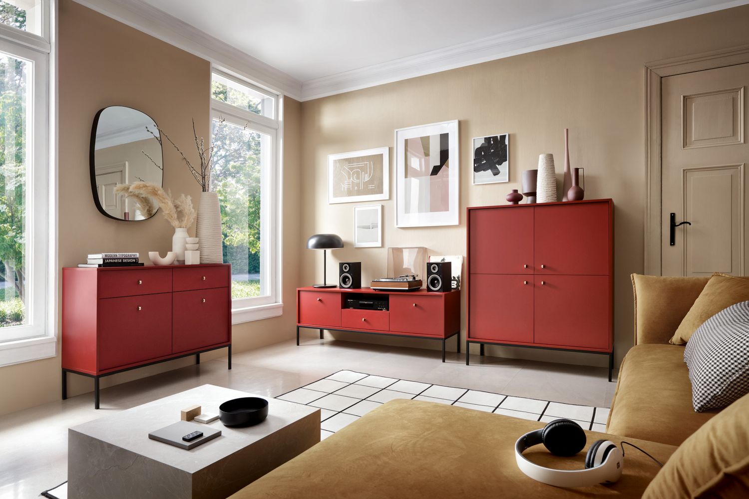 Mono Μπορντό /Χρυσό 2